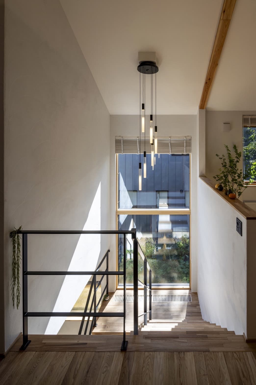 Architectural detail at The Junko Residence