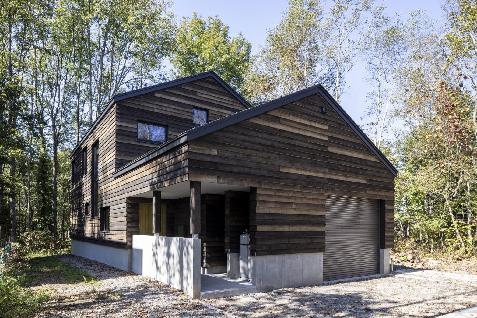 Modern interior at The Junko Residence